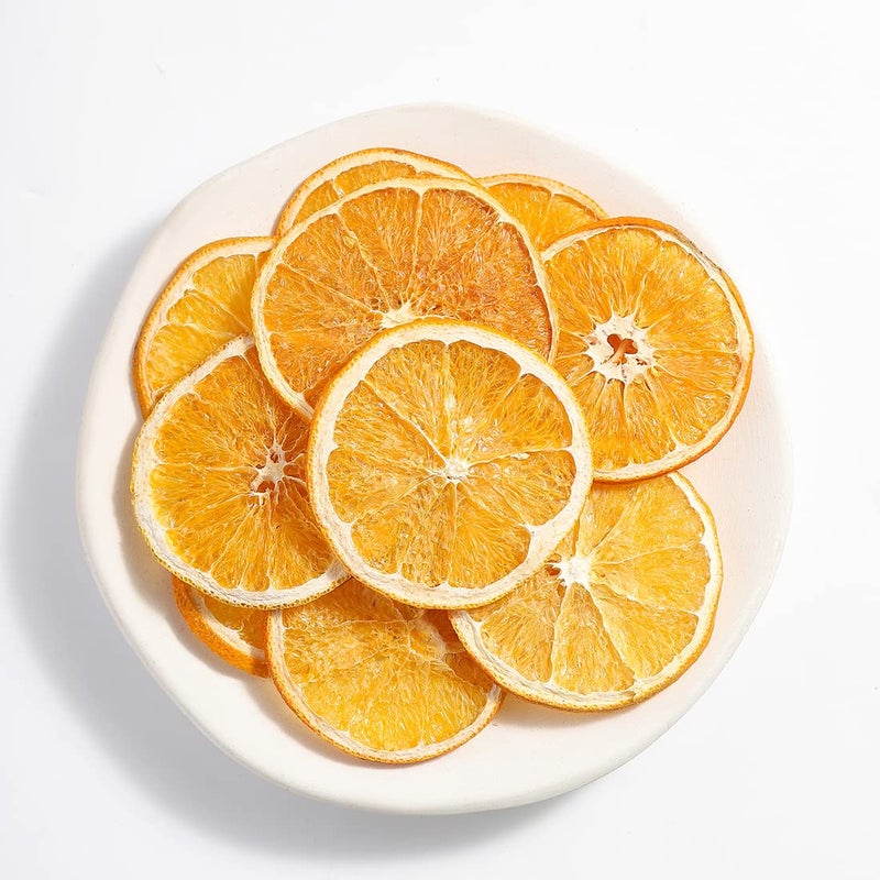 ULTHMOK Premium Dried Orange Slices 5 Oz/142g,Dehydrated Dried Oranges.100% Natural & No Additives,No Sugar Added. - Image 2